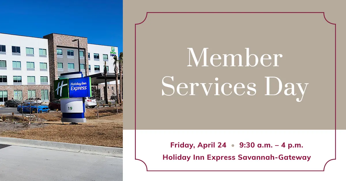 Member Services Day at The Holiday Inn Express Savannah-Gateway