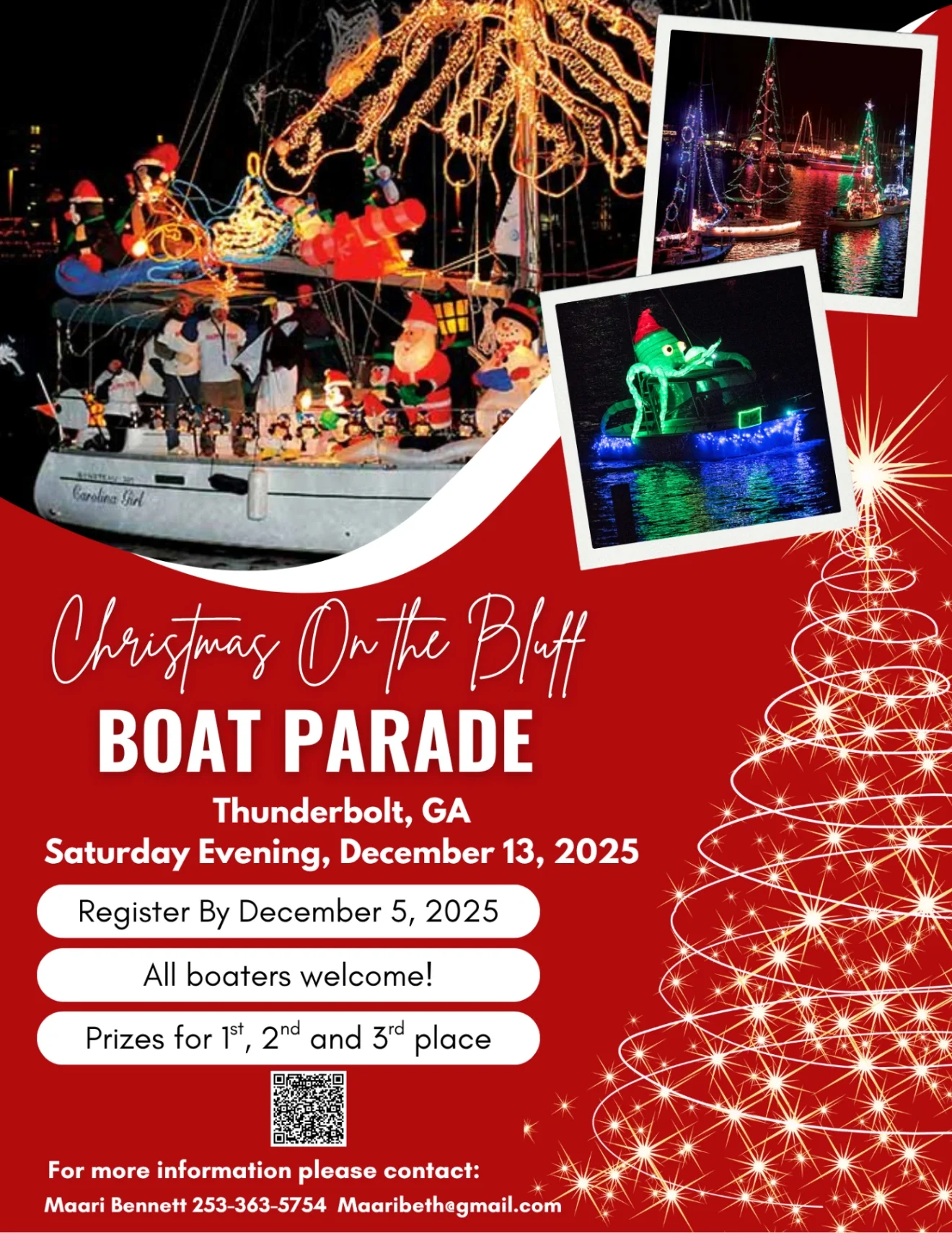 Thunderbolt Holiday Boat Parade