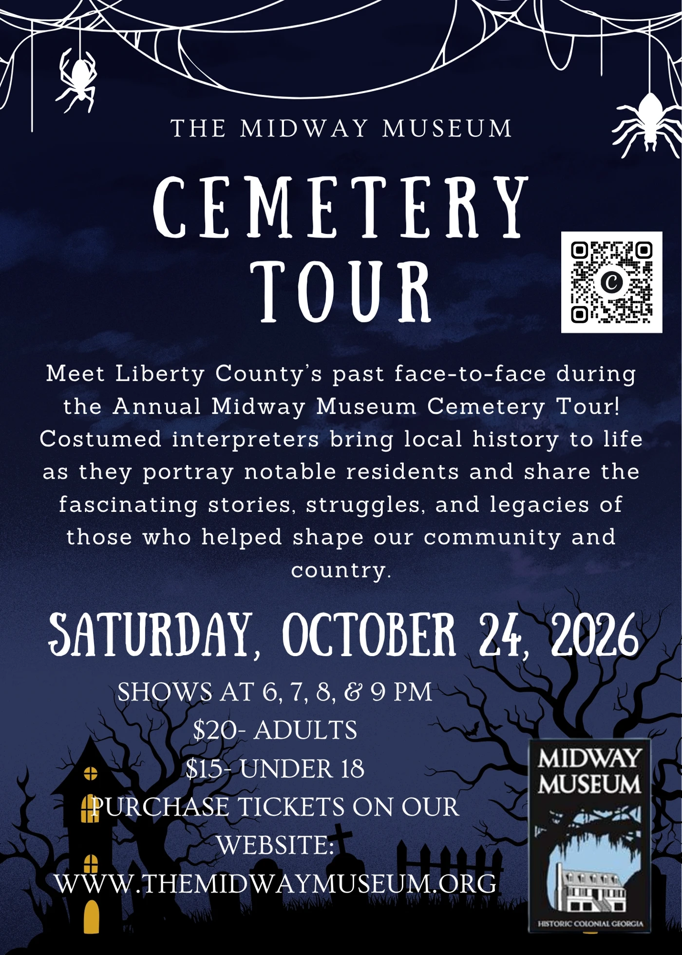 Annual Midway Museum Cemetery Tour 1