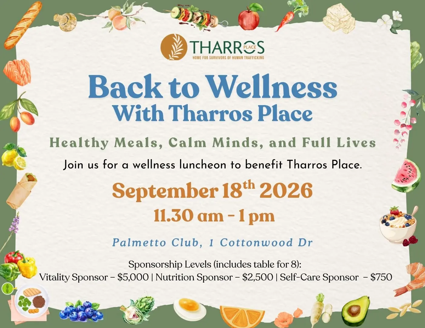 Back to Wellness with Tharros Place