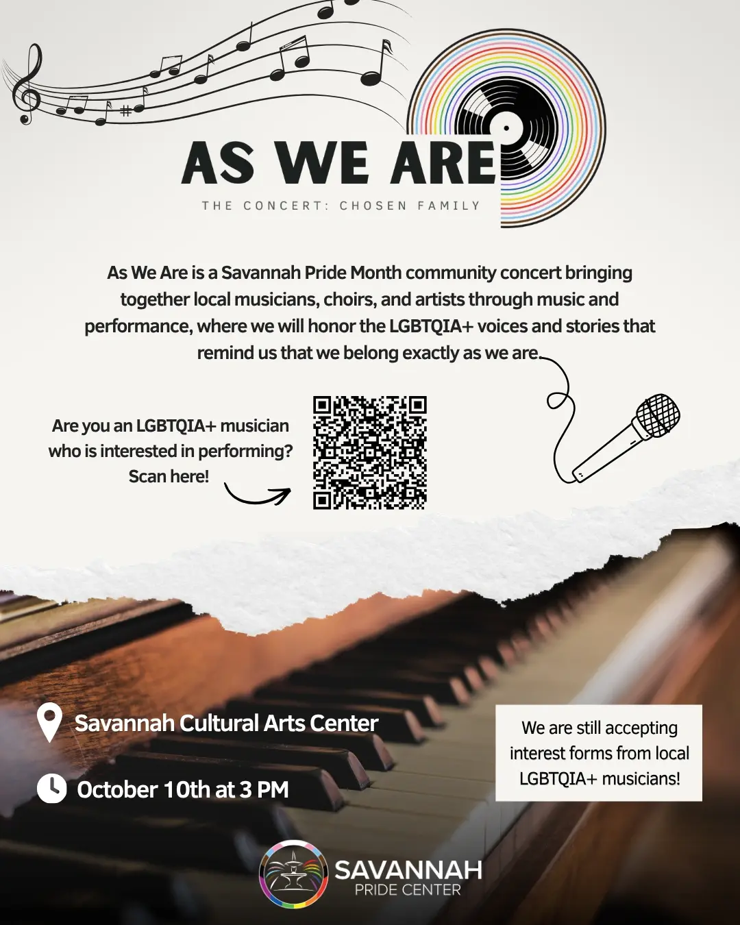 As We Are Community Concert