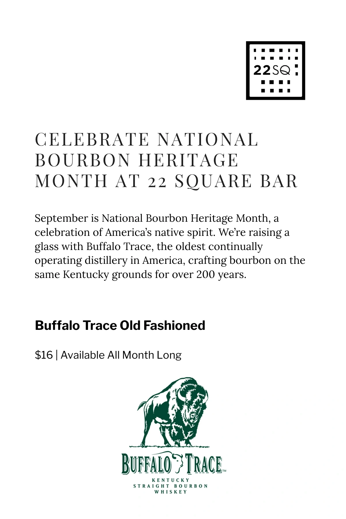 September is Bourbon Heritage Month 1