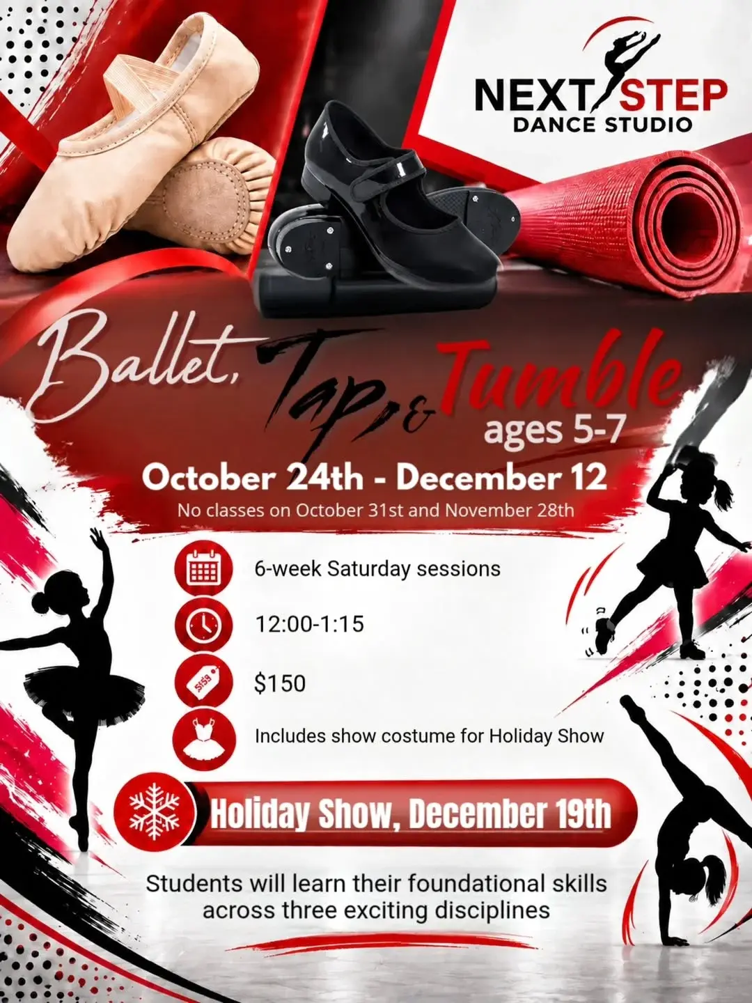 Ballet, Tap & Tumble Program f