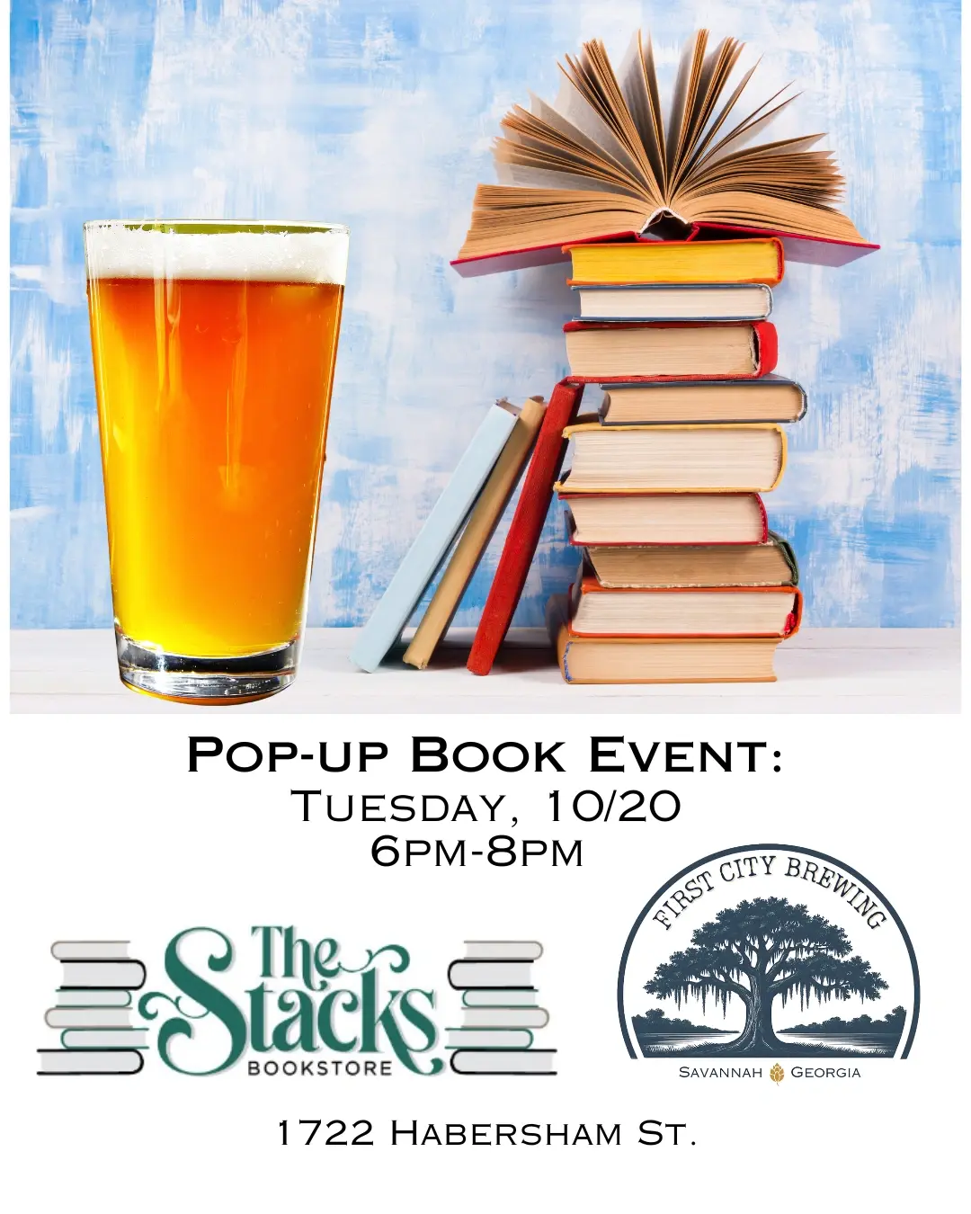 Stacks Blind Date with a Book Pop-up Event