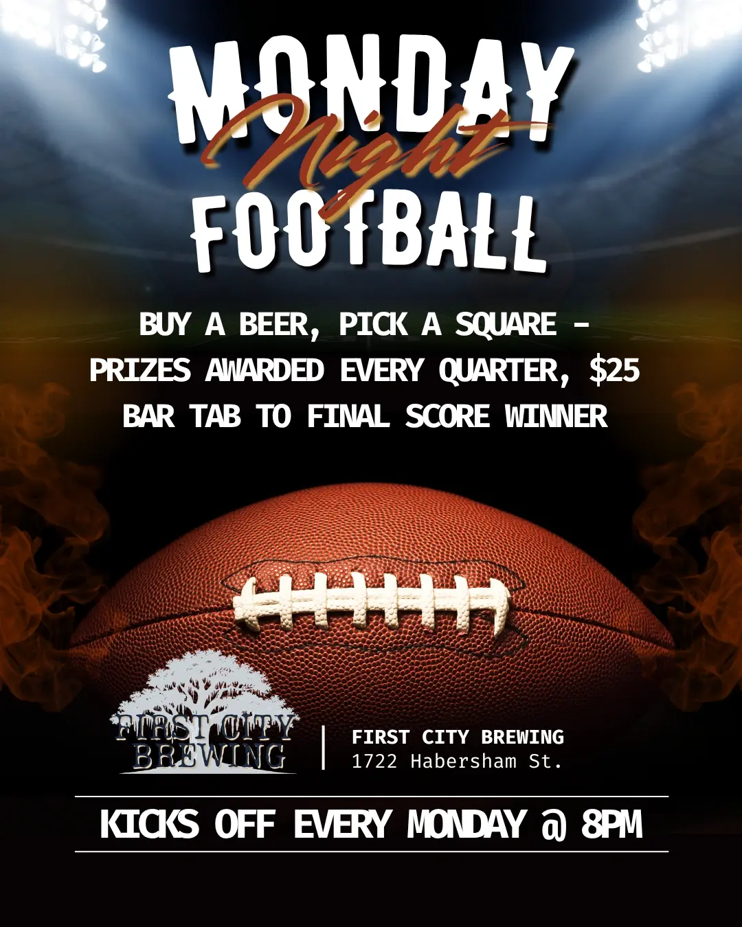 Monday Night Football - with prizes